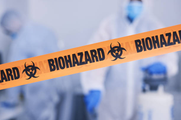 Professional Drug Lab Cleanup technician working in Edgewood, IN